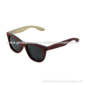 Colorful Wooden Sunglasses with high-quality